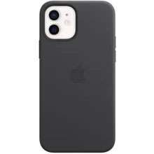 Чехол для iPhone Apple Leather Case with MagSafe Black (MHKG3) for iPhone 12/iPhone 12 Pro Чехол для iPhone Apple Leather Case with MagSafe Black (MHKG3) for iPhone 12/iPhone 12 Pro
