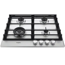 Варильна поверхня газова Whirlpool GMW 6422/IXL EE: Розташування панелі спереду