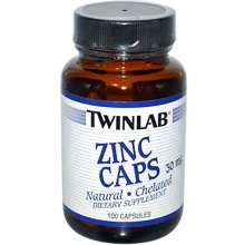 Twinlab Zinc Caps 30 mg 100 caps (TWL-01041): Тип цинк