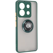 Чохол для телефона ArmorStandart Frosted Matte Ring Dark Green для Xiaomi Redmi Note 13 Pro 5G / Poco X6 5G (ARM72725): Сумісність Xiaomi Redmi Note 13 Pro 5G / Poco X6 5G