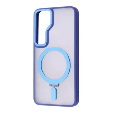 Чехол для телефонов WAVE Attraction Case with MagSafe Blue for Samsung S926 Galaxy S24 Plus: Совместимость Samsung S926 Galaxy S24 Plus