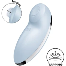 Вібростимулятор-пульсатор Satisfyer Tap & Climax 2 Blue: Для кого Для жінок