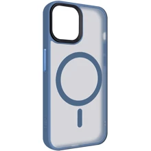 Чехол для iPhone ArmorStandart Uniq Case Magsafe Light Blue for iPhone 13 (ARM75340): Цвет голубой