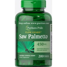 Puritan's Pride Saw Palmetto 450 mg 200 caps Со Пальметто: Форма выпуска Капсулы