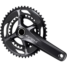 Шатуни Shimano FC-RX810-2 GRX (11Х2) Hollowtech II, 172.5мм 48X31, без каретки (IFCRX8102DX81): Кількість зірок 2