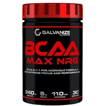 Аминокислота для спорта Galvanize Nutrition BCAA MAX NRG 240 g /30 servings/ Mango: Вкус Манго
