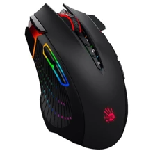 Мышь A4tech Bloody J90 Black: Интерфейс подключения проводная USB