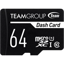 Карта памяти Team 64GB microSDXC Class 10 UHS-I U1 High + adapter (TDUSDX64GUHS03): Тип карты MicroSDXC