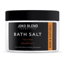 Joko Blend Bath Salt 300 g Соль Мертвого моря для ванн Чайное дерево-Грейпфрут: Назначение Расслабление