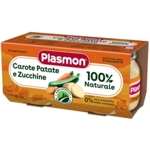 Пюре овощное Plasmon Морковь картофель цуккини 2х80 г 160 г (1136110): Вид Овощное