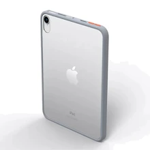Аксессуар для iPad BeCover TPU Case Transparancy Shell Edge Gray for iPad Mini 7 2024 (712928): Цвет серый