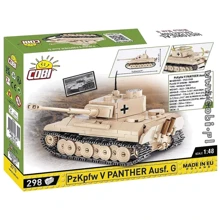 Конструктор Cobi Historical Collection World War II Вторая Мировая война Немецкий танк Пантера (COBI-2713): Количество деталей, шт. 298