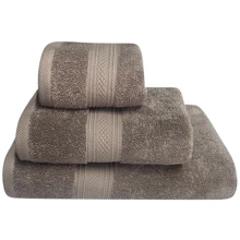 Рушник Soho Dense Cappuccino бавовна 100% 50x90 см (6972940): Тип махровое полотенце