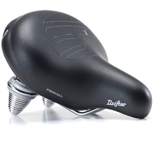 Седло Selle Royal Premium DRIFTER, Royalgel, обивка Strengtex, 270х245мм, 1160г, хромированные рейлы и пружины, unisex, чёрное: Анатомическая выемка Нет