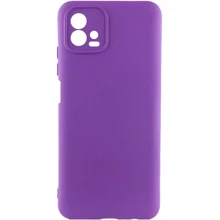 Чехол для телефонов TPU Case Getman Liquid Silk Full Camera Purple for Motorola G72: Совместимость Motorola G72