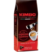 Кофе Kimbo Espresso Napoletano, зерно, 1 кг (WT3549): Вид напитка кофе в зернах
