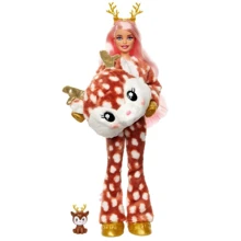 Кукла Barbie Cutie Reveal Зимний блеск в костюме оленя (HJL61): Возраст от 3 лет