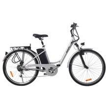 Електричний велосипед Maxxter CITY 26 "(срібло): Колір сріблястий