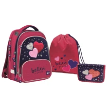 Набор школьный Yes S-30 Juno Ultra Collection Heart beat 3 предмета (557852): Производитель YES