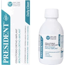 President Ortho Ополіскувач для ротової порожнини 200 ml: Призначення Антибактериальное