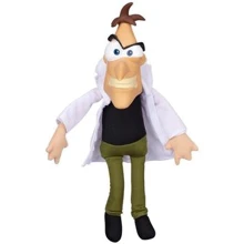 Phineas&Ferb Мягкая фигурка Доктора Хайнца Фуфелшмертца (18см) (24823): Тип Персонаж мультфильма, фильма