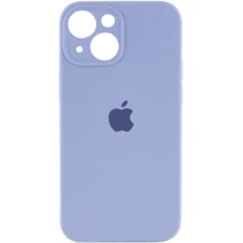 Чехол для iPhone Mobile Case Silicone Case Full Camera Protective Lilac Blue for iPhone 14: Цвет голубой
