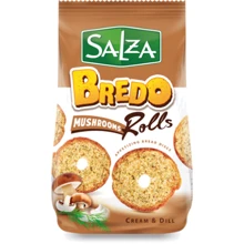Cухарики SALZA Bredo rolls с грибами и сливками 70 г (1110344): Тип Сухарики