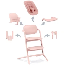 Стульчик для кормления Cybex Lemo 4в 1 Pearl Pink (521003191): Тип классический стульчик