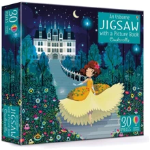 Book and Jigsaw Cinderella / Попелюшка ілюстрована книга і головоломка: Производитель Usborne
