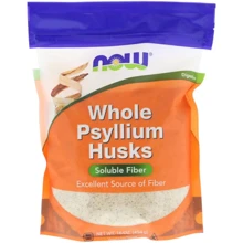 Now Foods Whole Psyllium Husks Лушпиння подорожника 454 г: Форма випуску порошок