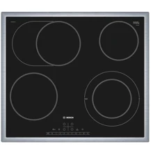 Варочная поверхность электрическая Bosch PKN651FP1E: Расположение панели спереди