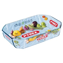 PYREX Inspiration прямоугольная 30х20х7см (2,6л) (294B000): Крышка Нет