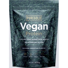 Протеїн PureGold Vegan Protein 500 g / 20 послуг / Banana: Вид Гороховые