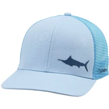 Бейсболка Simms Payoff Trucker Marlin Grey Blue голубая (13003-930-00): Производитель Simms