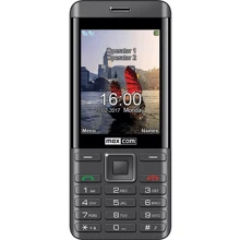 Мобильный телефон Maxcom MM236 Black-Gold (UA UCRF): Дисплей 2.8 TN (240x320)
