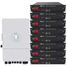 Система хранения энергии Solarverse 12kW-DEYE 19.2kWh-Dyness 8BAT LiFePO4 6000 циклов (SVR24-3DE12K1-LDY19.2K1-0): Тип Гибридный