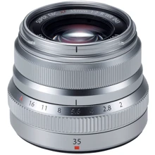 Объектив для фотоаппарата Fujifilm XF 35mm f/2.0 Silver: Тип объектива стандартный