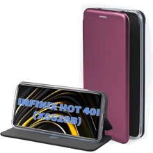 Аксессуар для смартфона BeCover Book Exclusive Red Wine for Infinix Hot 40i (X6528B) (711229): Совместимость Infinix Hot 40i (X6528B)