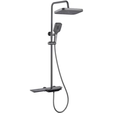 Душевая система Lefton Thermostatic Shower System with Temperature Display & LED Light-SST2207 Grey