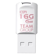 USB-флешка Team 16GB C171 USB 2.0 White (TC17116GW01): Стандарт USB USB 2.0