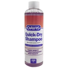 Шампунь Davis Quick-Dry Shampoo для собак и котов, концентрат 0.2 л (56694): Тип средства Шампуни