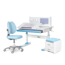 Комплект L ErgoKids TH-325 Blue парта + крісло + тумба (TH-325 + Y-412 Lite + C3 BLUE): Вік дитини от 4-х лет