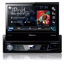 Pioneer AVH-X7700BT: Формфактор 1 DIN (з висувним екраном)