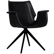 Кресло AMF Vert black leather (546926): Производитель AMF