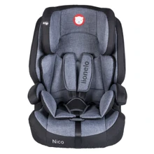Автокрісло Lionelo Nico (9-36 кг) чорний (LO.A.NI04): Група 1/2/3 (9-36 кг)