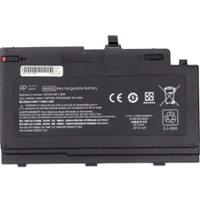 Батарея для ноутбука PowerPlant HP ZBook 17 G4 AA06XL (NB462193): Ємність, мАг 8300