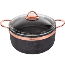 Кастрюля Brioni Antrasite Copper 26 см 6.5 л (764-007): Тип Традиционная
