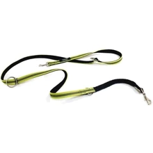 Поводок для собак Croci Hiking Antishock для дрессировки 200х2.5 см зеленый (C5079974): Тип Поводок