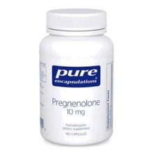 Pure Encapsulations Pregnenolone 10 mg 180 caps Прегненолон (PE-00220): Форма выпуска Капсулы