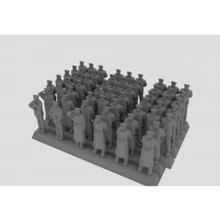 Набор фигурок Northstar Models Экипаж подводной лодки в зимней униформе, набор 2 (смола) (NSA144502): Производитель Northstar Models